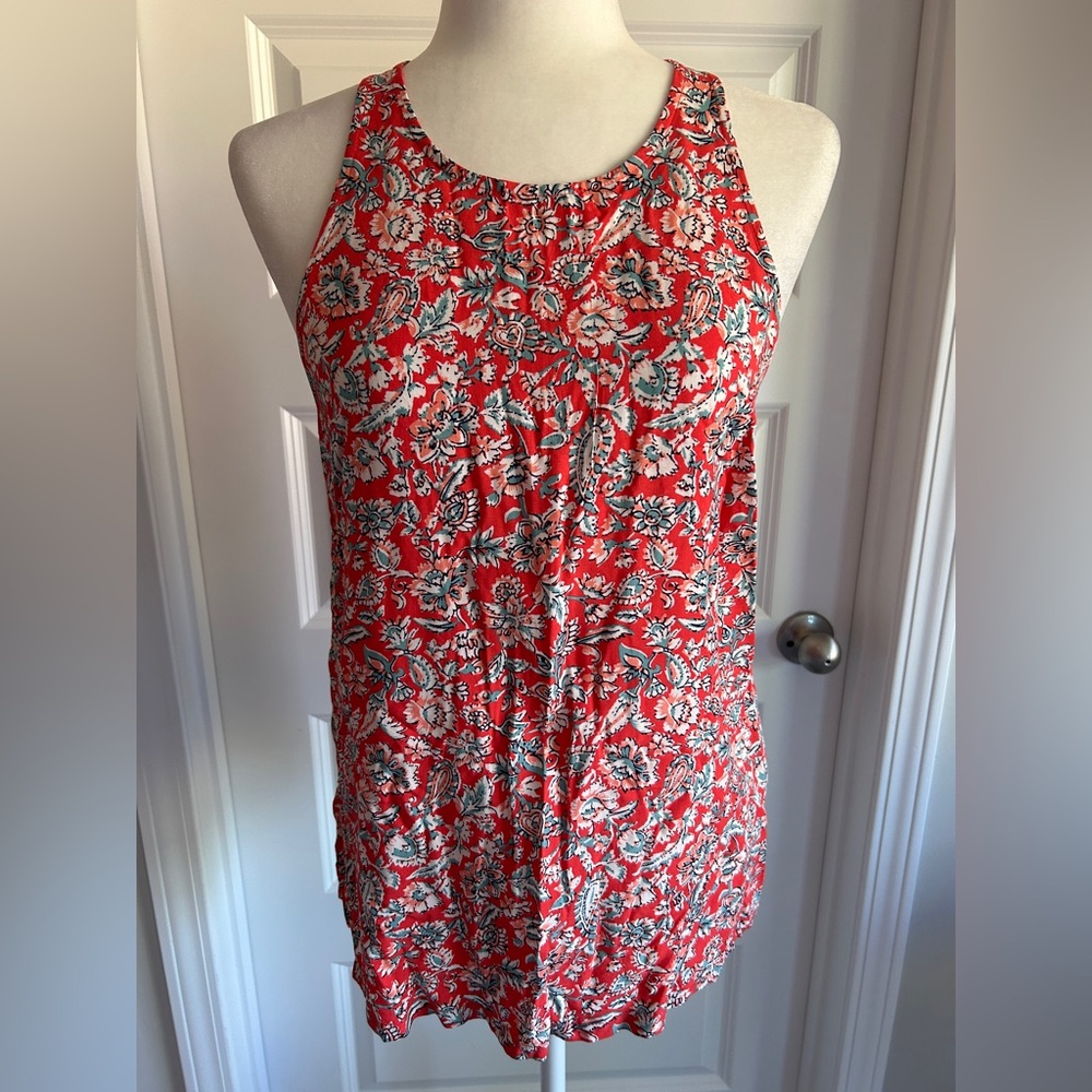 ON Floral Tank Top SZ M